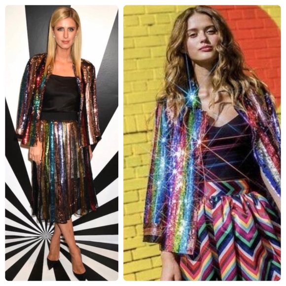 ALICE + OLIVIA Keir Sequin Top - Picture 9 of 17